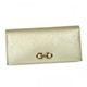 Ferragamo（フェラガモ） 長財布 GANCINI ICONA VITELL 22B552 494015 ホワイト／ゴールド