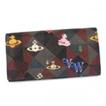 Vivienne Westwood（ヴィヴィアンウエストウッド） 長財布 LOGOMANIA 32159 ブルー