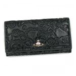 Vivienne Westwood（ヴィヴィアンウエストウッド） 長財布 JEWEL EMBOSSING 1032 ブラック