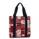 TOMMY　HILFIGER（トミーヒルフィガー）　トートバッグ　ATLANTIC　6912265　600　ベージュ／レッド