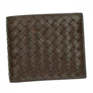 BOTTEGA VENETA（ボッテガベネタ） 二つ折り財布（小銭入れ付） P.FOGLIO INTRECCIATO 193642 2104 ライトブラウン