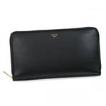 Celine（セリーヌ） 長財布 SOLO SMOOTH LAMBSKIN 10685 38NO ブラック