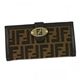 Fendi（フェンディ） 長財布 ZUCCA JACQUARD 8M0032 F0MR5 ダークブラウン