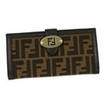 Fendi(フェンディ) 長財布 ZUCCA JACQUARD 8M0032 F0MR5 ダークブラウン