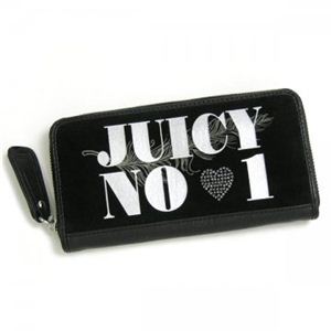 JUICY COUTURE（ジューシークチュール） 長財布 FASHON VELOUR LOVE P YSRU1688 1 ブラック