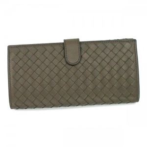 BOTTEGA VENETA（ボッテガベネタ） 長財布 PORTAMONETE INTRECCI 134075 2808 グレー