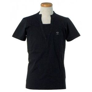 DIESEL（ディーゼル） メンズTシャツ CRUA 900 ブラック L70 S20 W48 SH40