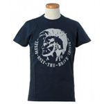 DIESEL（ディーゼル） メンズTシャツ CSB2 86G ネイビー L69 S19.5 W51 SH43