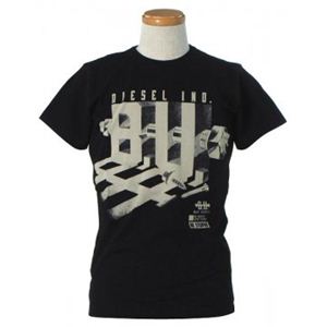 DIESEL（ディーゼル） メンズTシャツ CSWP 900 ブラック L68.5 S20 W48.5 SH42