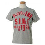 DIESEL（ディーゼル） メンズTシャツ CUHG 912 グレー L67 S20 W49 SH41