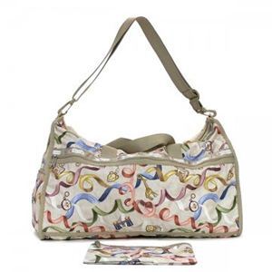 【期間延長 2012年5月31日まで期間限定値下げ】LESPORTSAC(レスポートサック) ボストンバッグ メアンダープリント 7185