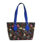 【期間延長 2012年5月31日まで期間限定値下げ】Vivienne Westwood（ヴィヴィアンウエストウッド） ショルダーバッグ LOGOMANIA 13152 ブルー