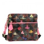 【期間延長 2012年5月31日まで期間限定値下げ】Vivienne Westwood（ヴィヴィアンウエストウッド） ナナメガケバッグ LOGOMANIA 13148 ピンク