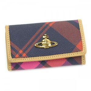 【期間延長 2012年5月31日まで期間限定値下げ】Vivienne Westwood（ヴィヴィアンウエストウッド） キーケース DERBY LTR 720V ダークピンク
