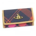 【期間延長 2012年5月31日まで期間限定値下げ】Vivienne Westwood（ヴィヴィアンウエストウッド） キーケース DERBY LTR 720V ダークピンク