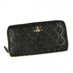 【期間延長 2012年5月31日まで期間限定値下げ】Vivienne Westwood(ヴィヴィアンウエストウッド) 長財布 SQUIGGLTR 5140V ブラック