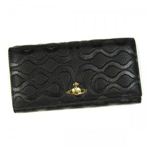 【期間延長 2012年5月31日まで期間限定値下げ】Vivienne Westwood（ヴィヴィアンウエストウッド） 長財布 SQUIGGLTR 1032 ブラック