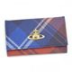 【2012年5月15日まで期間限定値下げ】Vivienne Westwood（ヴィヴィアンウエストウッド） キーケース DERBY 720V  ブルー/RD
