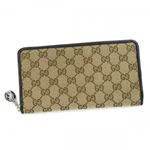 Gucci（グッチ） 長財布 GG TWINS 233026 9643 BEIGE EBONY／COCOA