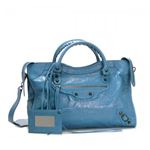 Balenciaga（バレンシアガ） ショルダーバッグ CLASSIC CITY 115748 4470 BLUE INDIGO／CYCLADE