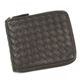 BOTTEGA VENETA（ボッテガベネタ） 二つ折り財布（小銭入れ付） P.FOGLIO INTRECCIATO 222536 2040 EBANO／EBANO