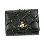 Vivienne Westwood（ヴィヴィアンウエストウッド） 三つ折り財布（小銭入れ付） ANGEL ORB 1311 NERO