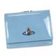 Vivienne Westwood（ヴィヴィアンウエストウッド） 三つ折り財布（小銭入れ付） PATENT 1311 CELESTE