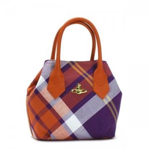 Vivienne Westwood（ヴィヴィアンウエストウッド） ホーボー SUMMER TARTAN 5746 LUREX VIOLA