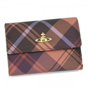 Vivienne Westwood（ヴィヴィアンウエストウッド） 二つ折り財布（小銭入れ付） DERBY 738 MAC EATON