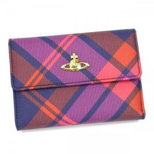 Vivienne Westwood（ヴィヴィアンウエストウッド） 二つ折り財布（小銭入れ付） DERBY 738 MAC OXFORD