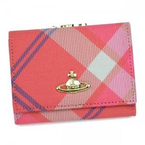 Vivienne Westwood（ヴィヴィアンウエストウッド） 三つ折り財布（小銭入れ付） DERBY 1311 CHELTENHAM