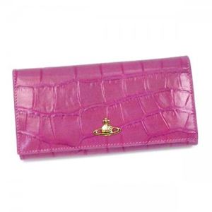 Vivienne Westwood（ヴィヴィアンウエストウッド） 長財布 CLASSIC ORB COCCO 1032 FUXIA