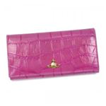 Vivienne Westwood（ヴィヴィアンウエストウッド） 長財布 CLASSIC ORB COCCO 1032 FUXIA