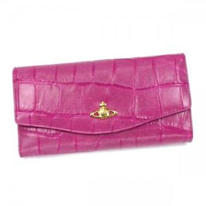 Vivienne Westwood（ヴィヴィアンウエストウッド） 長財布 CLASSIC ORB COCCO 5443 FUXIA