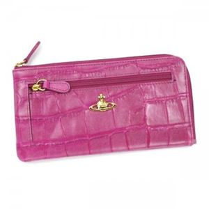 Vivienne Westwood（ヴィヴィアンウエストウッド） 長財布 CLASSIC ORB COCCO 5720 FUXIA