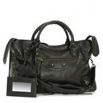 Balenciaga（バレンシアガ） ショルダーバッグ CLASSIC CITY 115748 1000 BLACK／BLACK