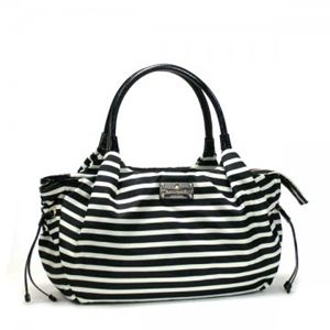 KATE SPADE（ケイトスペード） トートバッグ KATE SPADE NYLON STR PXRU3232 17 BLACK／CREAM