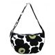 marimekko（マリメッコ） ナナメガケバッグ BLUM 25121 30 WHITE/ BLACK