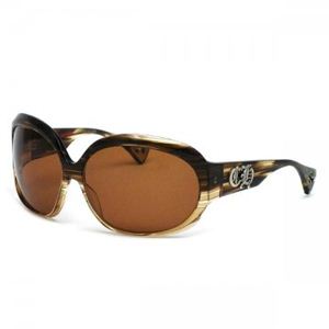 Chrome Hearts�i�N�����n�[�c�j �T���O���X/���K�l  C2092901  BROWN STRIPE