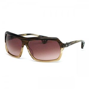 Chrome Hearts�i�N�����n�[�c�j �T���O���X/���K�l  C2094103  BROWN STRIPE