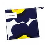 marimekko（マリメッコ） ポットホルダー PIENI UNIKKO 64159 2 WHITE／DARK BLUE／YELLOW