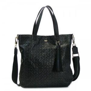 Anya Hindmarch（アニヤハインドマーチ） トートバッグ 21 MAEVE FLAT TOTE BLACK