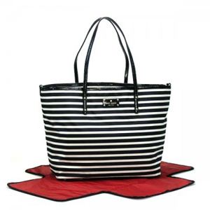 KATE SPADE（ケイトスペード） トートバッグ KATE SPADE NYLON STR PXRU3368 17 BLACK／CREAM