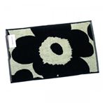 marimekko（マリメッコ） タオル UNIKKO 63631 980 BLACK／SAND