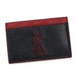 Yves Saint Laurent（イブサンローラン） カードケース C2M3G 211908 1092 BK／RED