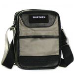 DIESEL（ディーゼル） ナナメガケバッグ ON THE ROAD TWICE X00957 H1130 SILVER／BLACK