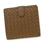 BOTTEGA VENETA（ボッテガベネタ） Wホック財布 PORTAMONETE INTRECCI 163240 2802 CHENE／CHENE