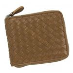 BOTTEGA VENETA（ボッテガベネタ） 二つ折り財布（小銭入れ付） P.FOGLIO INTRECCIATO 222536 2802 CHENE／CHENE