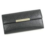 Gucci（グッチ） 長財布 METAL BAR 112715 1000 NERO／NERO