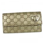 Gucci（グッチ） 長財布 LOVELY 251861 9504 CHAMPAGNE／CHAMPAGNE